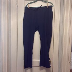 Mandala Petite XL navy blue scrub pant
